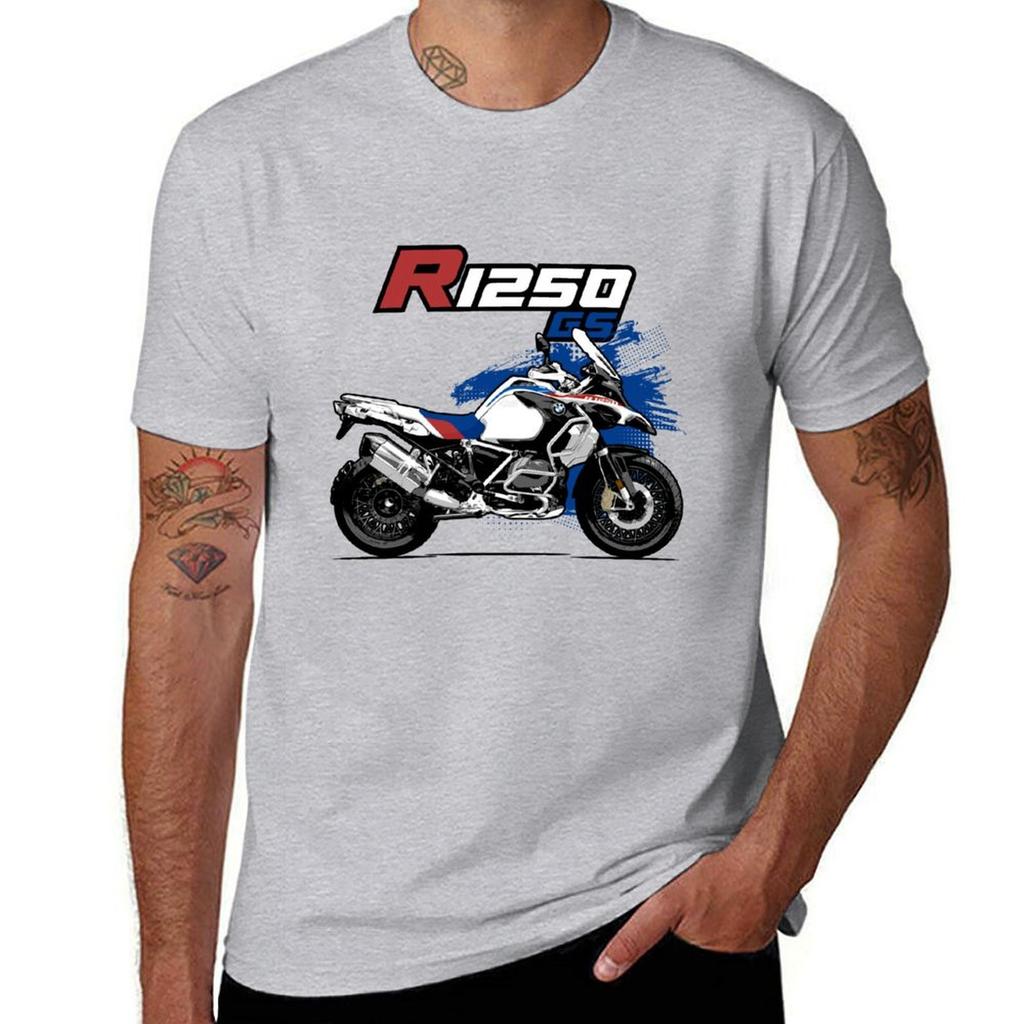 R 1250 GS Adventure T-Shirt Sports Fans Quick Drying Funnys for a Boy Men Clothes