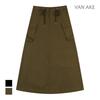 VANAKE Side Pocket Long Skirt_Vb3Yskq301Z
