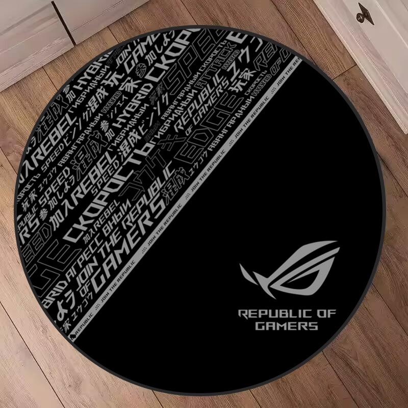 Alfombrilla de Suelo para Gaming Duradera Inspirada en ROG para Uso en Oficina y Silla Alfombra con Diseño Pashia Alfombra Suave Perfecta para Entusiastas del Gaming