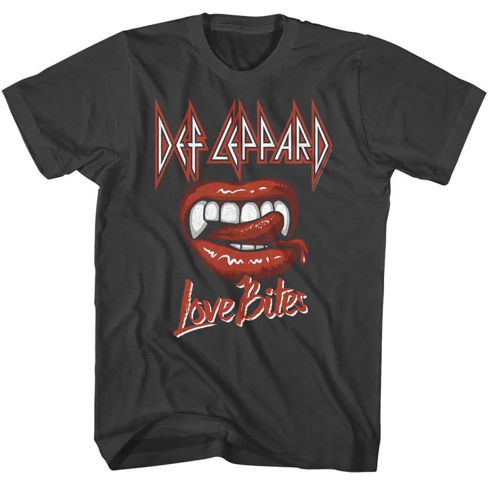 

Def Leppard Love Bites Mouth Men s T Shirt Band Merch 3XL