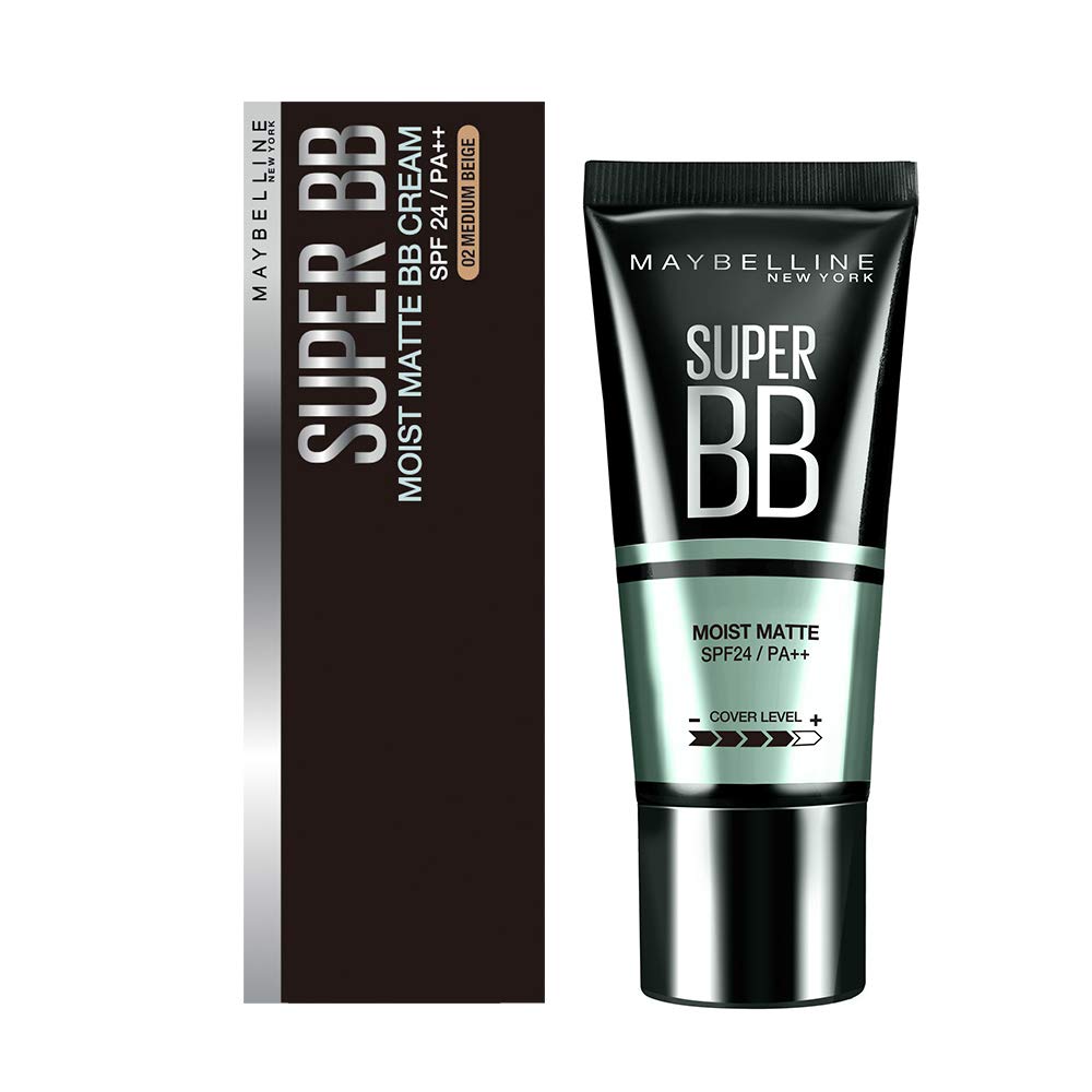 

Maybelline BB Cream SP BB Moist Matte 02 Medium Ochre Matte SPF24/PA++