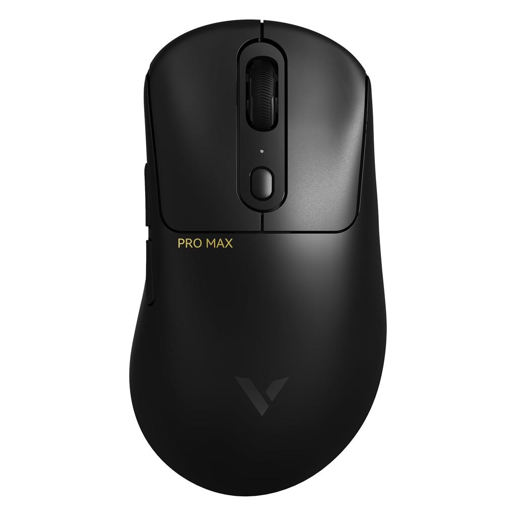 RAPOO VT3PROMAX Wireless Gaming DPI Independent Axis 8KHz Polling PAW Programmable for 200 Hours of Continuous Black Mouse, 30,000 DPI, 7-Level