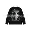 Unisex Heavyweight Cotton Long Sleeve Crewneck Sweatshirt Casual Wear Oversized Fit 300-350gsm