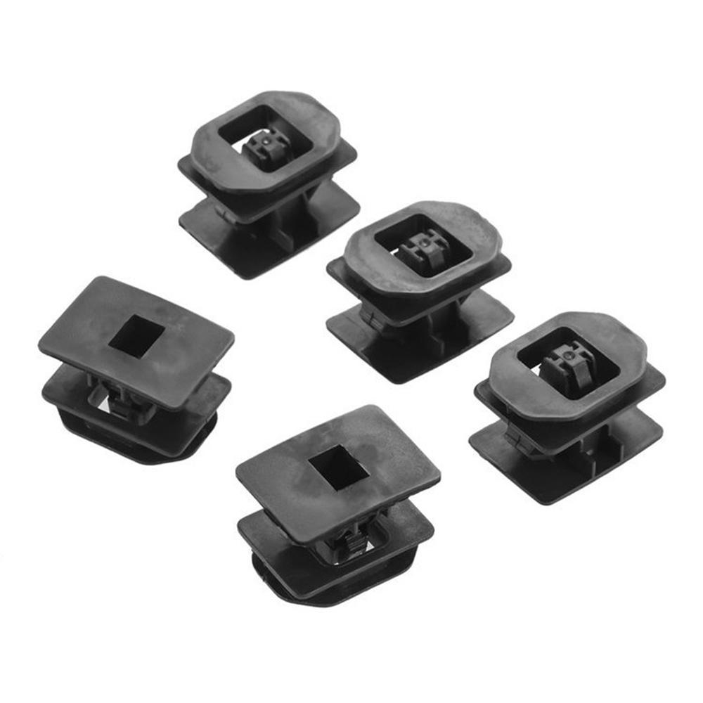 10Pcs Door Panel Moulding Trim Retainer Clips Black Fit For Ford 6G1Z-5410182-A
