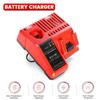 Professional M12-18C Li-ion Battery Charger for Milwaukee 12 V 14.4V 18V C1418C 48-11-1815/1828/1840 M18 M14 M12 Lithium Battery