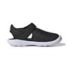 adidas FortaSwim Stripes J 'Black' (Unisex) Core Black / Core Black / Footwear White Kids' Sandals FW6048