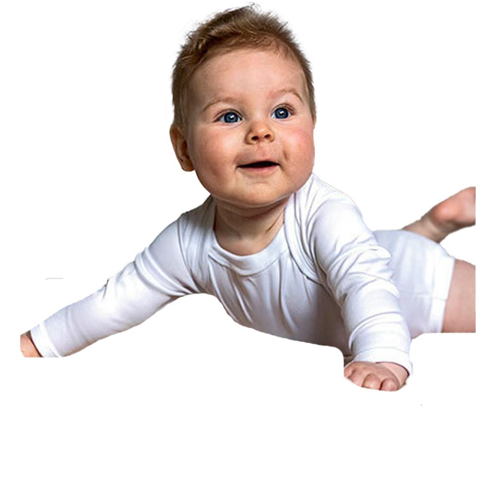 Link Kids Wear Baby Polyester Long-Sleeved Bodysuit