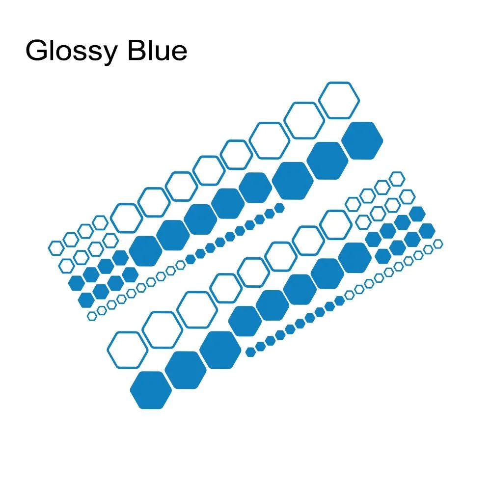 Car Honeycomb Hexagonal Combination Stickers Polygonal Waterproof Vinyl Decals Decoration DIY Side Body Auto Styling Accessories