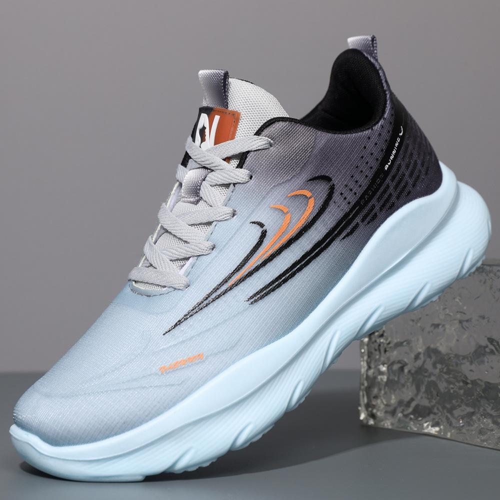 Men's Shoes New Men's and Women's Spring Sports Shoes Shoes Lightweight Soft-soled Breathable Running Shoes Fashionable Versatile Women's Shoes