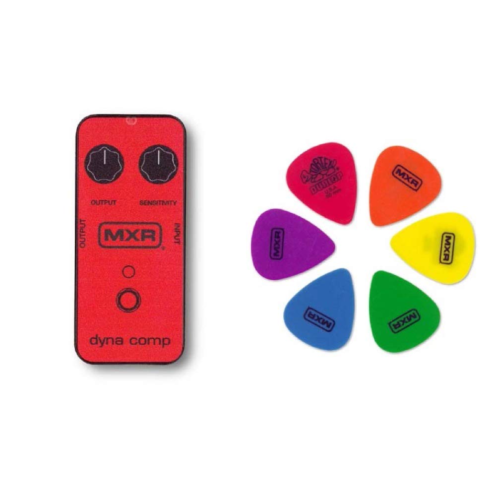 

Jim Dunlop MXRPT02 Dyna Comp Pick & Pick Case Set, Red
