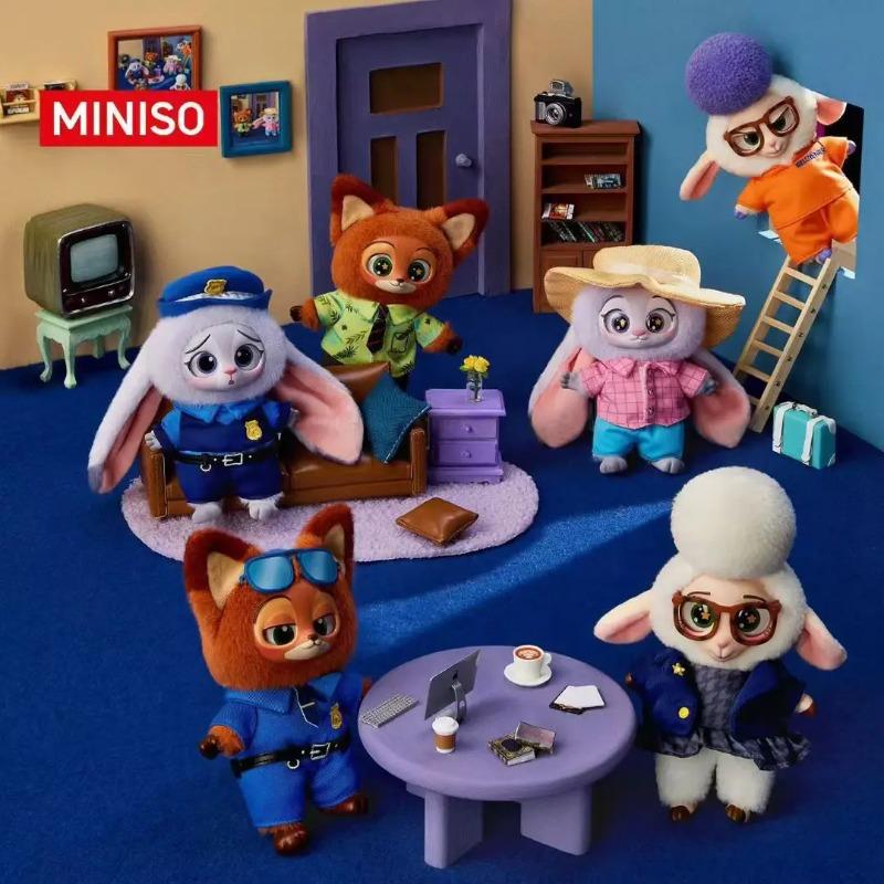 Nuova Blind Box Disney Zootopia Portachiavi Nick e Judy Collezione Moda Giocattolo Regali Scatola Misteriosa Casuale