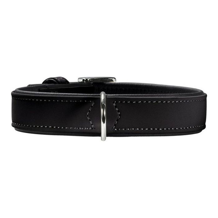 Collier de chien - HUNTER - 47549 - Noir - Cuir artificiel - Taille moyenne