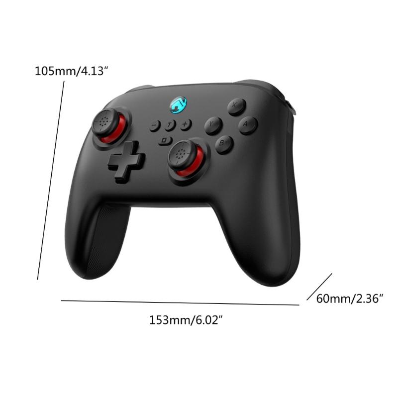 Wireless Bluetooth-compatible Gamepad for NS SwitchPro Game Controller Adjustable Vibration Wake Up For SwitchPro PC