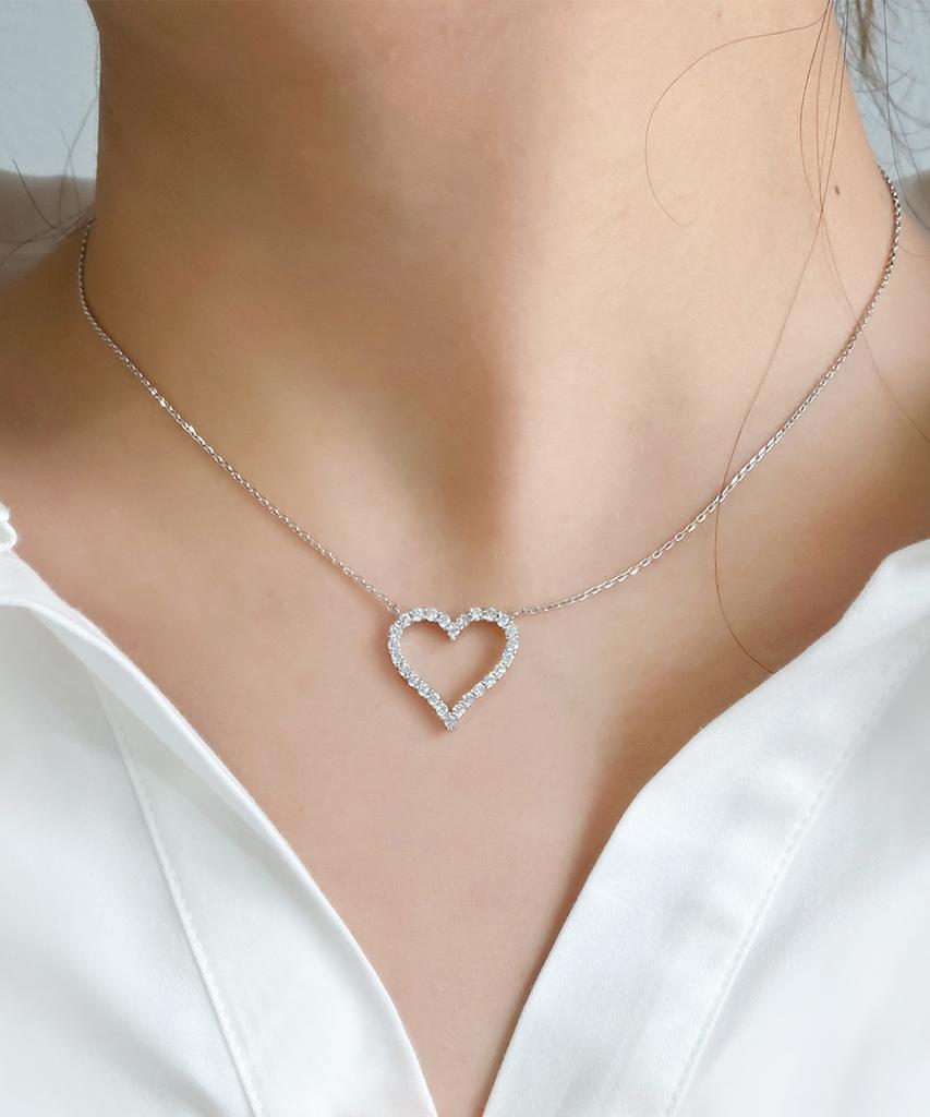 Tatiana Shine Heart Basic Necklace Nz1163