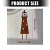 Metal Lighthouse Garden Stake with Ground Insert Base, Plant Climbing Frame for Flower Area, Lawn Edge, Yard Line, and Outdoor Display