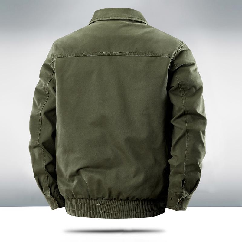 2026 Men's Jeep Style Thin Workwear Jacket - Outdoor Stand Collar