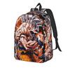 Fashion Dragon Ball Ultra Instinct Goku Wind Energy Backpack  Mochilas Daily Journey Retro Washable Rucksack
