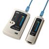 SANWA SUPPLY LAN Cable Tester, Checks Connections and Breaks, Compatible with UTP and STP Cables with RJ45 Connectors and Modular Cables with RJ-11 Co