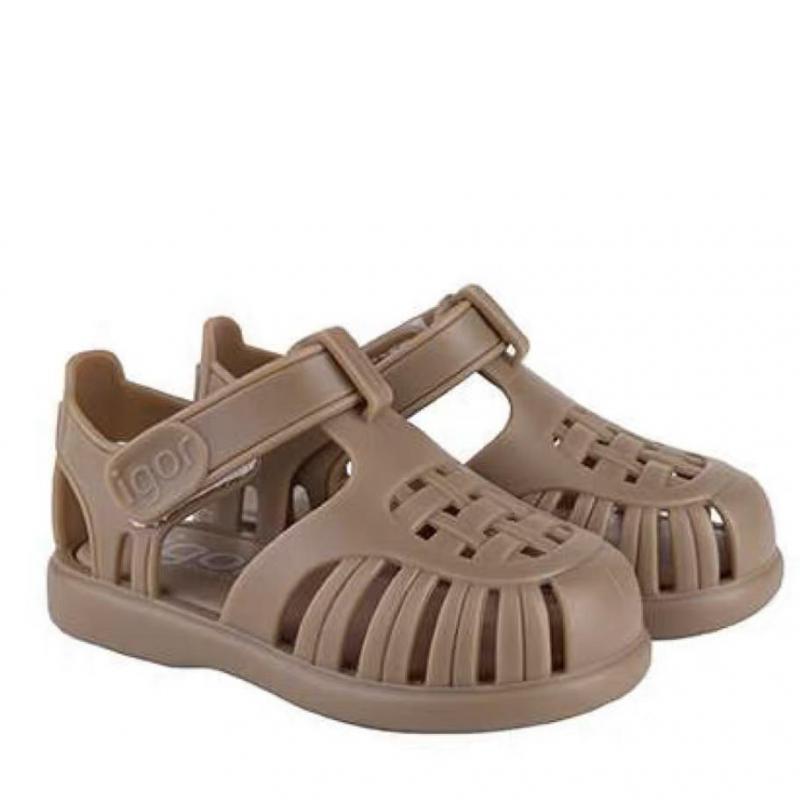 

Classic Design Children s Summer Roman Sandal Fashion Casual Kids Boys And Girls Beach Sandals Solid Color Popular Baby Shoes 28