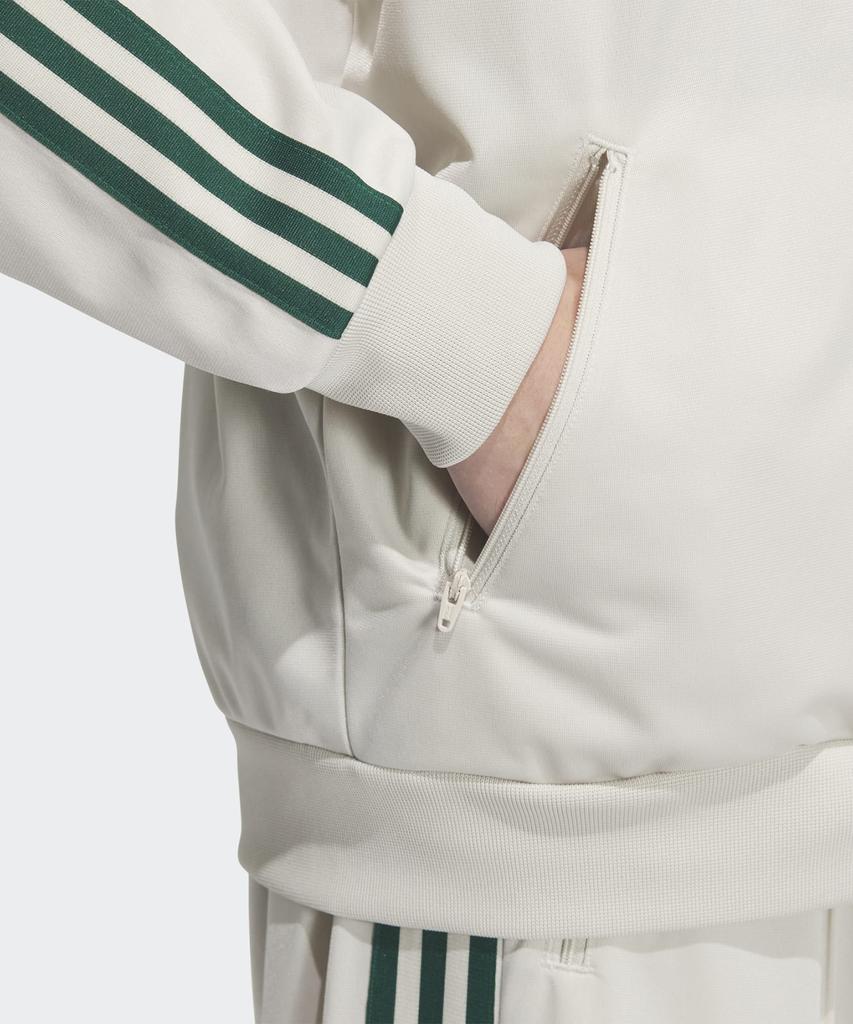 Adidas Bb Track Top - Light Beige:Green / Jd5266