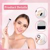 3 Pcs Make Up Spatula Tool including Cosmetic Makeup Mixing Palette Flat Foundation Brush Foundation Spatula for Nail Art Eye Shadow Facial Cosmetic