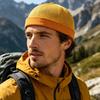 Brimless Melon Skin Hat, Elastic Edges 360 Degree Ventilation Summer Hat, Lightweight Breathable Mesh Cap for Men Women