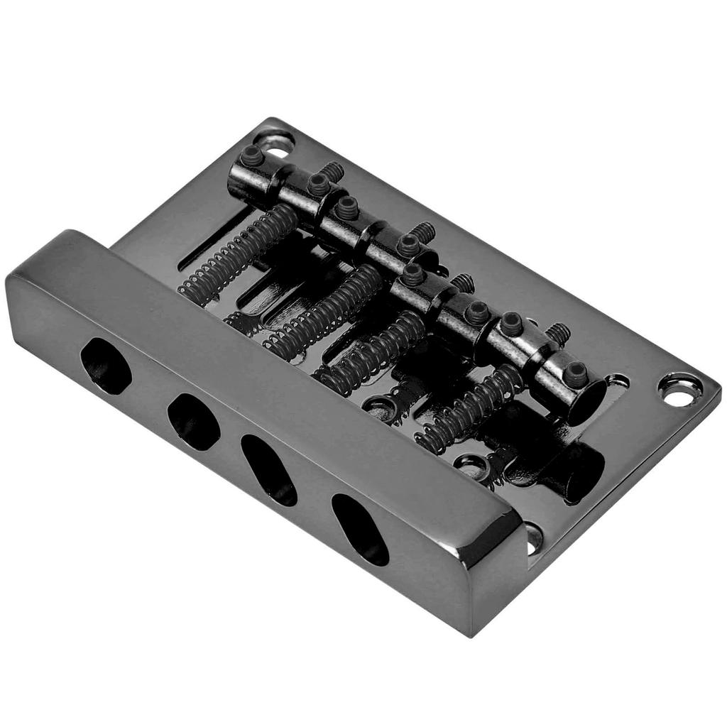 4 Strings Bass Bridge Tailpiece Thickened Electric Box Guitar Plate Instrument Accessories 85mm
