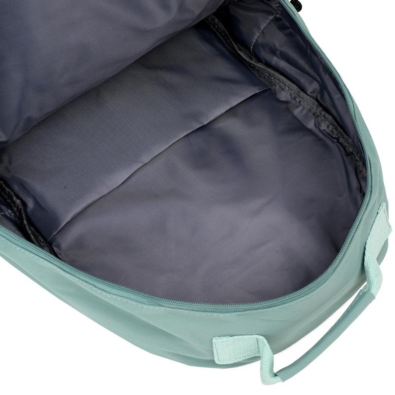 Spacious Korean-Style Unisex Backpack with Pencil Case for Elementary & Middle School Students