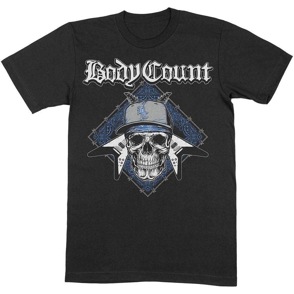 Men s Body Count Attack Slim Fit T-shirt Medium Black 3XL