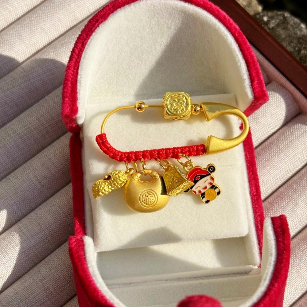 Horse Year Zodiac Brooch Pendant Best Wishes Guardian Brooch Lucky Lucky Pins  Pregnant Women