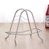 Stainless Steel Chopping Board Stand Non-slip Drying Rack Lid Cover Stand  Kitchen Countertop