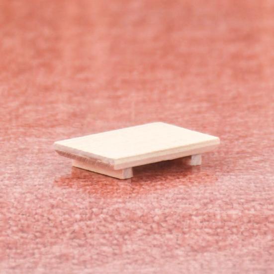 1 Set 1:12 Dollhouse Food Realistic Miniature Sushi Model with Plate Pretend Play Toy for Micro Landscape