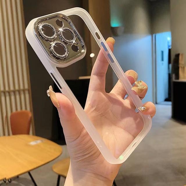 

Iphone14 Pro Flash Drill пленка для объектива Hd прозрачная акриловая задняя панель чехол для мобильного телефона силиконовая мягкая рамка 11 12 13 Pro Max iPhone 11