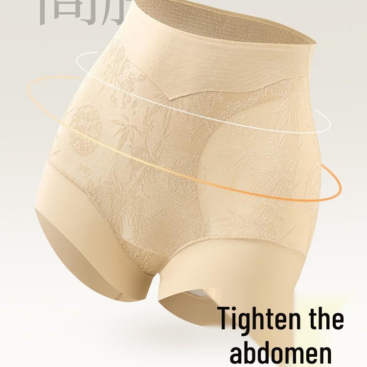 

Seamless High-Waisted Women s Tummy Control Underwear: Hip-Lifting, High Elasticity, Antibacterial, No Roll-Down 2XL (150-180 lbs)