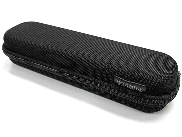 TOMBO Chromatic Harmonica 1244 Unica C Key Ebi Original Cleaning [Includes Cloth]