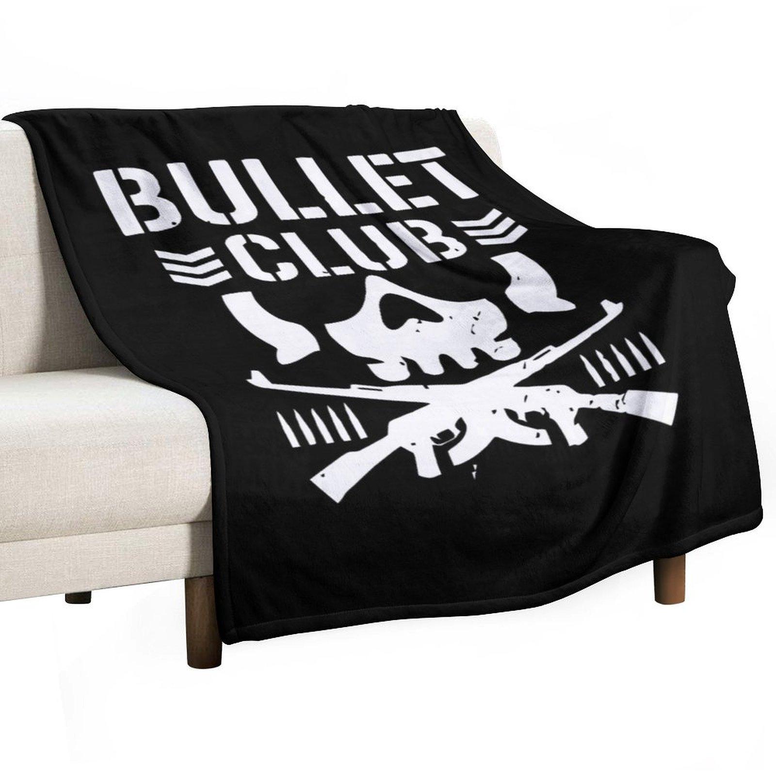 Bullet Club Throw Blanket Comforter Hairy Weighted warm for winter Blankets 30x40in