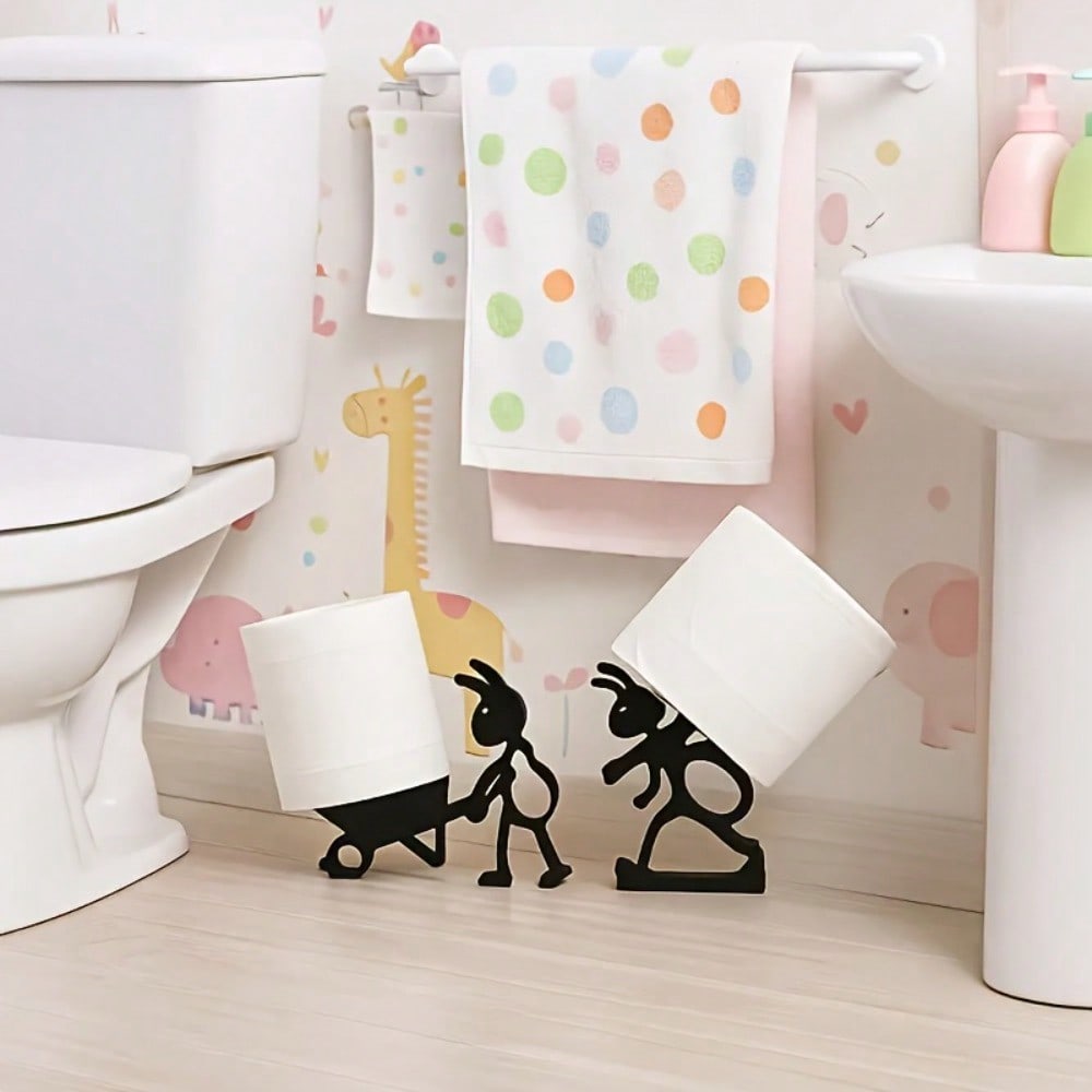 Minimalist And Practical Tissue Holders - Featuring a Cute Modern Ant Design with a Lively Animal Shape. This Elegant Toilet Paper Box