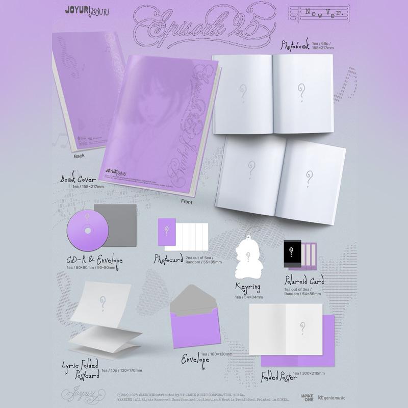 JO YURI 3rd Mini Album [Episode 25] (Now Ver. / Time Ver.)