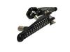 Nakira Black Kawasaki Step ZX6R ZX6RR ZX10R ZX-10 ZX-6 ZX9R ZX7R Metal Black Nkr218