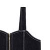 Tiffany Black Denim Bustier T54ksv010