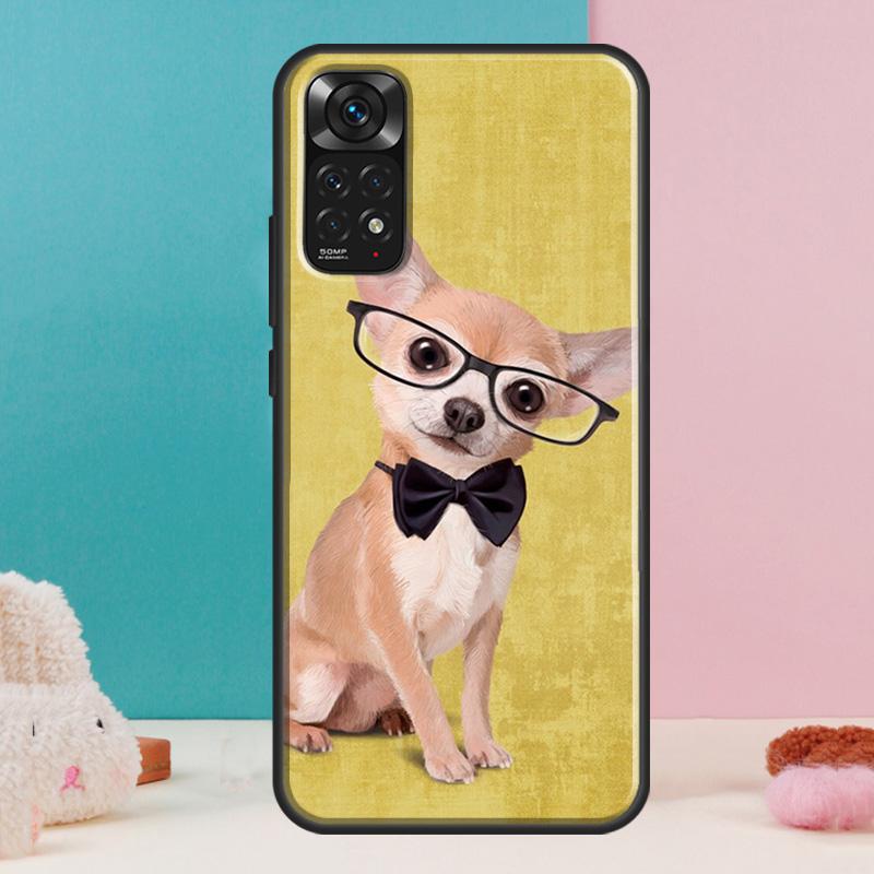 Chihuahua Dog Case For Xiaomi Redmi Note 13 12 Pro 14 11 9 10 9S 10S 11S 12S Redmi 14C 13C 10C 12C Cover
