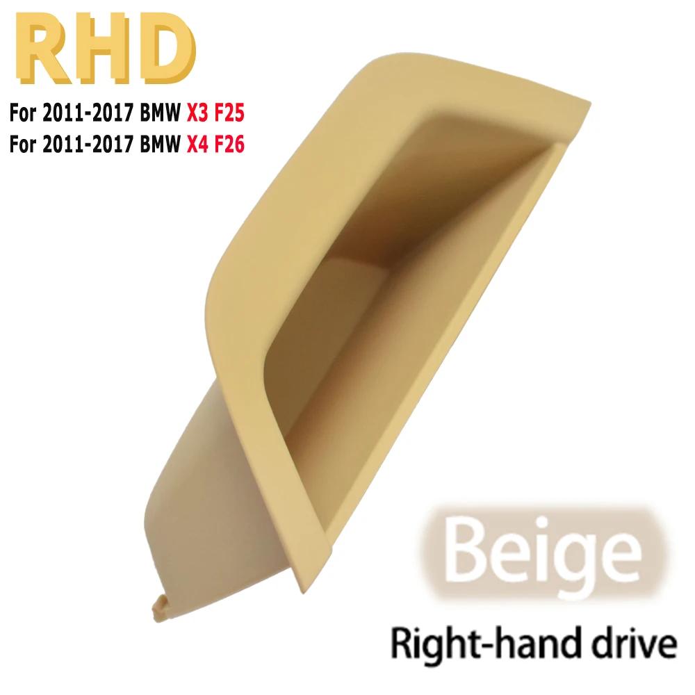 

Auto Interior Inner Door Handle Pull Trim Compatible For Bmw F25 F26 X3 X4 2011-2017 LHD RHD Car Accessories 51417250306 Beige-RHD