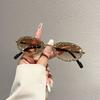 Oval Frame Metal Diamond-encrusted Sunglasses Women's Street Photography High-end Ins Glasses Fashion European and American Trend Sunglasses