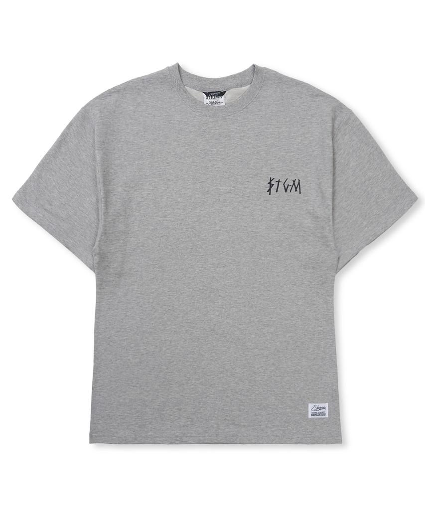 STIGMA Staff Semi-Oversized T-Shirts Melange