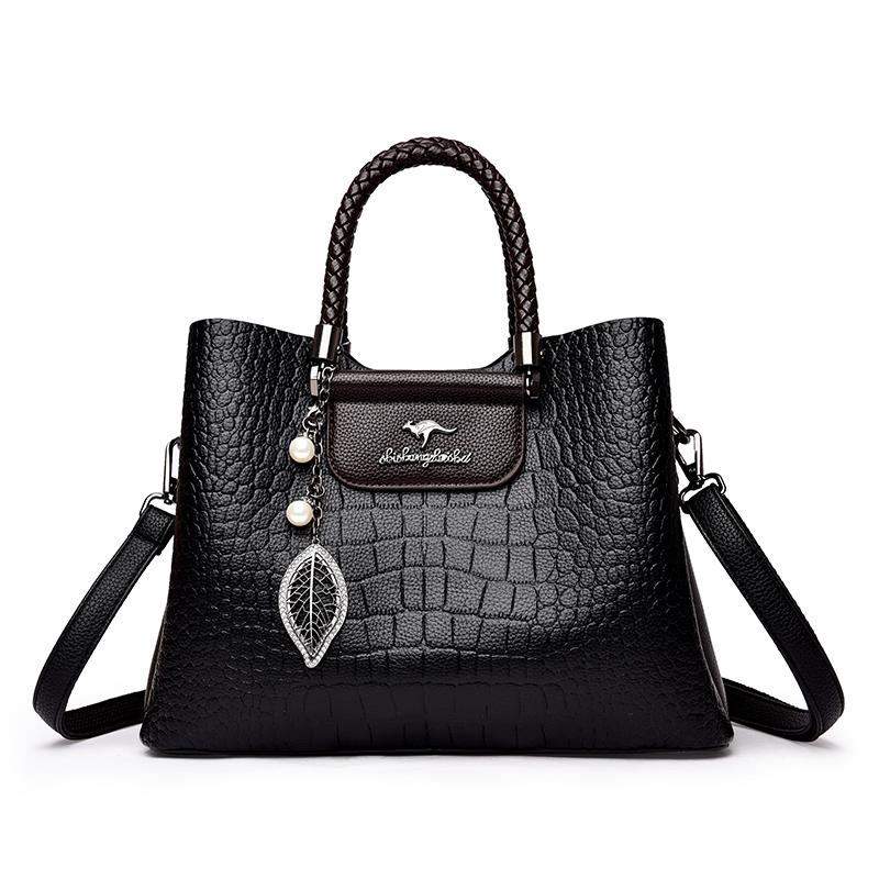 Genuine Fashion 3 Layers Luxury Handbags Women Bags Designer High Quality Leather Crossbody Bags for Women 2026 Shoulder Bag