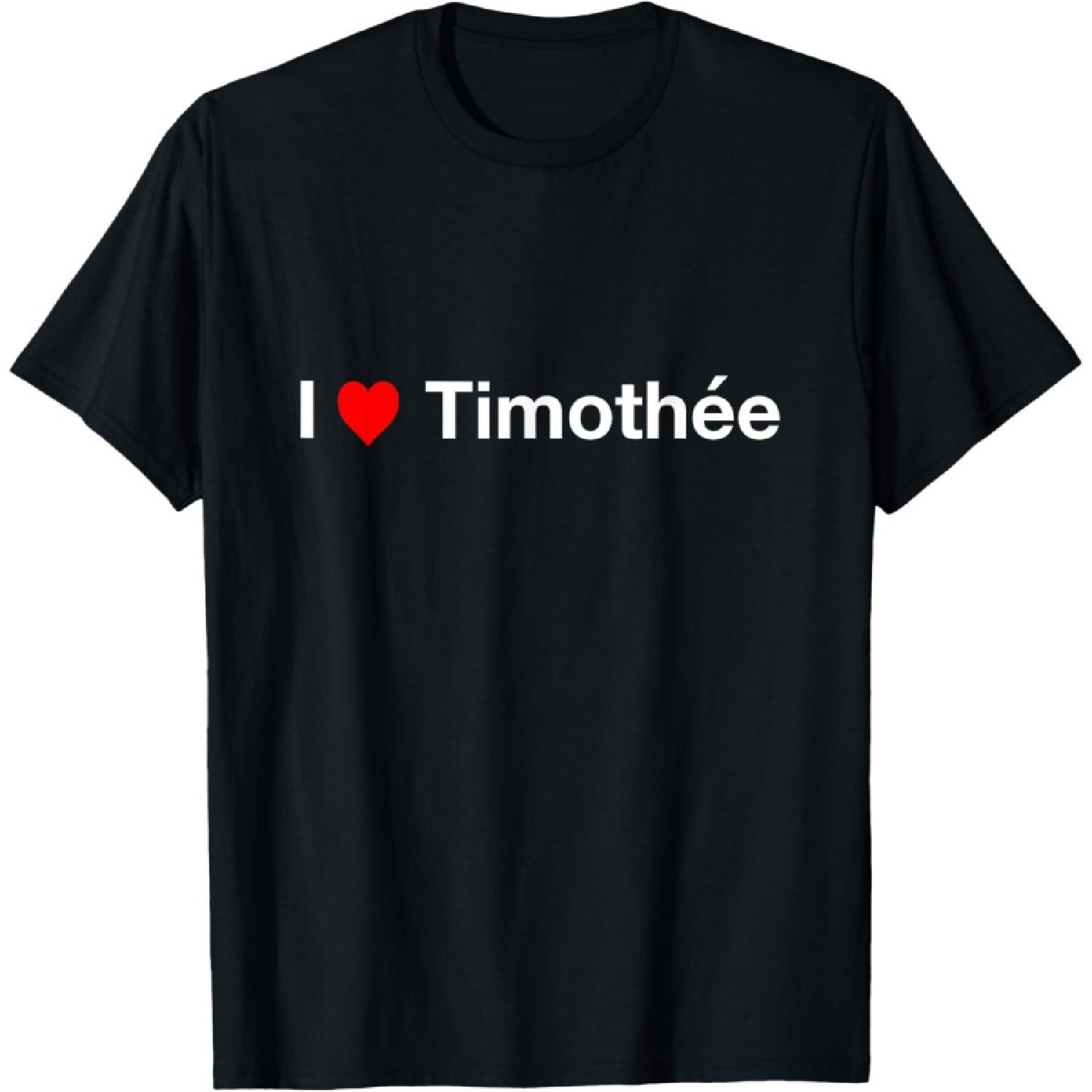 I Heart Timothée T-Shirt S