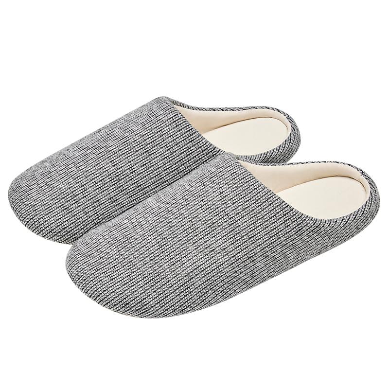 Women Home Slippers Fabric Warm Slides Comfortable Non-slip Slippers Indoor Outdoor Men Casual Slippers