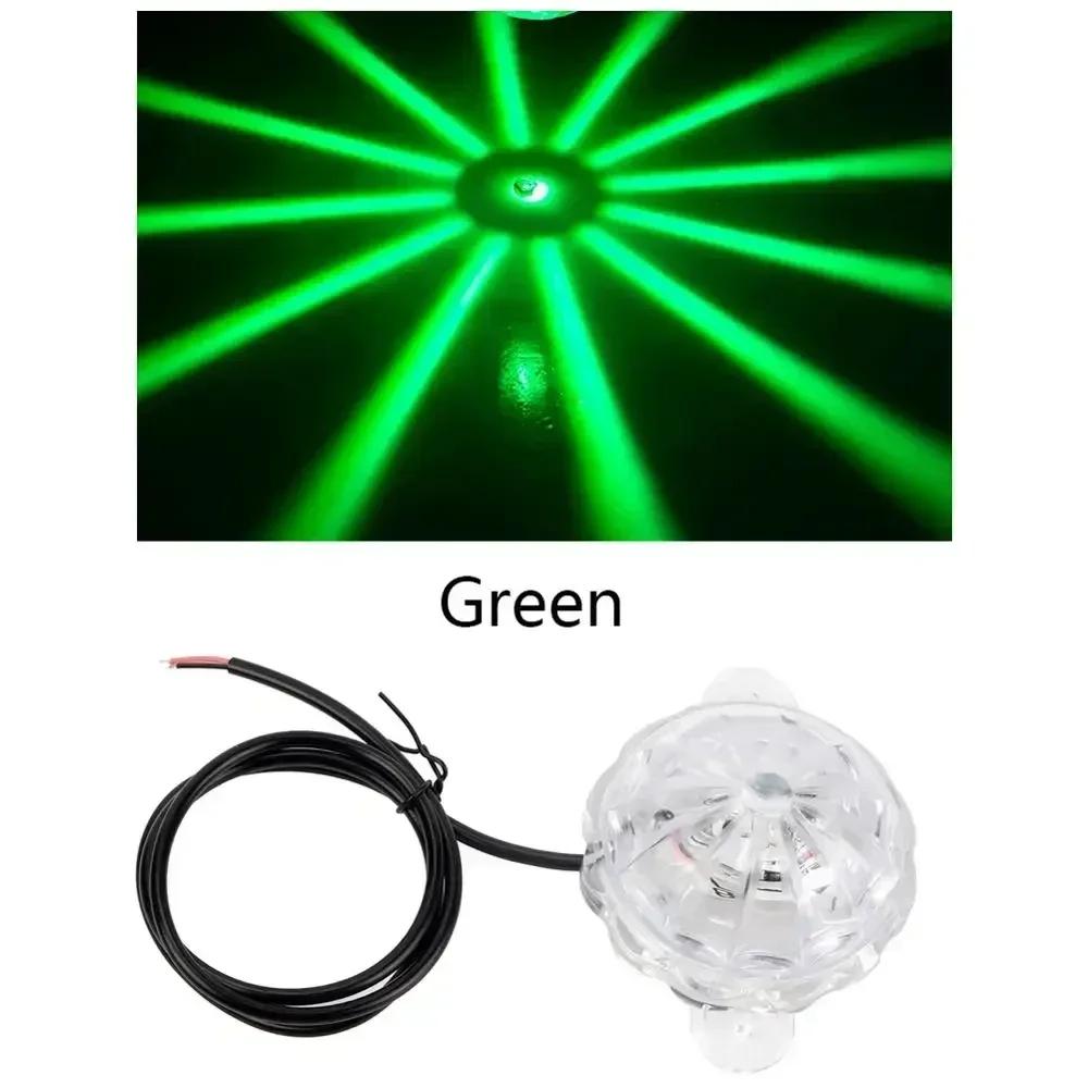 Motorcycle 12V LED Flash Chassis Light Strobe Atmosphere Lamp Underglow Ambient Lighting Moto Decoration Accessories Universal