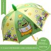 Children's Umbrella for Kids, Elementary School Students, Boys and Girls, Dual-Use Sun and Rain Umbrella, Black Coating, Back-To-School Season, Sun