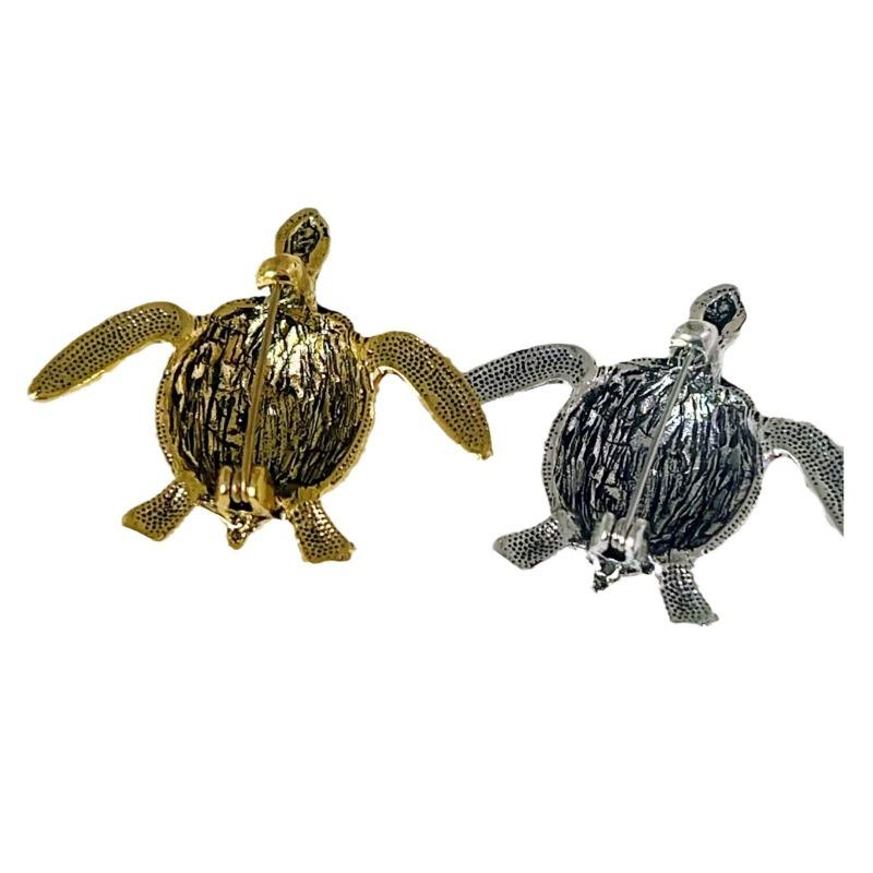 Spilla Tartaruga - Accessorio di Lusso, Premium, di Nicchia, Personalizzabile per Uomo e Donna, Spilla di Alta Gamma.